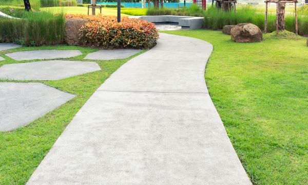 Concrete Walkway Resurfacing in Avon