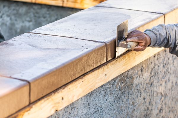 Concrete Coping Repair in Avon